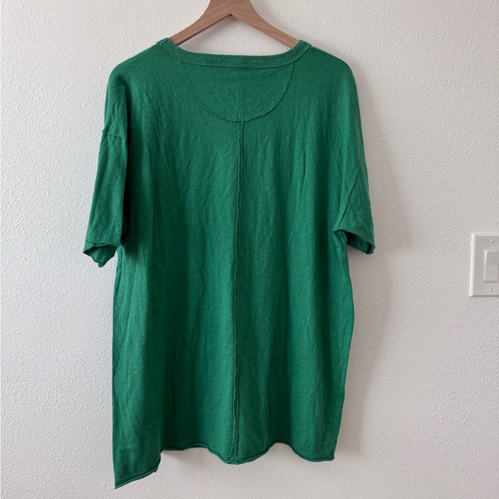 Oversized Green American Eagle Tee - Picture 2 of 4